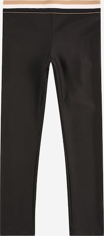 BOSS Kidswear Leggings in Black: front