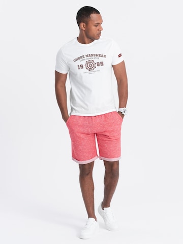Ombre Regular Sporthose‌‌‌‌‌‌‌‌ in Rot