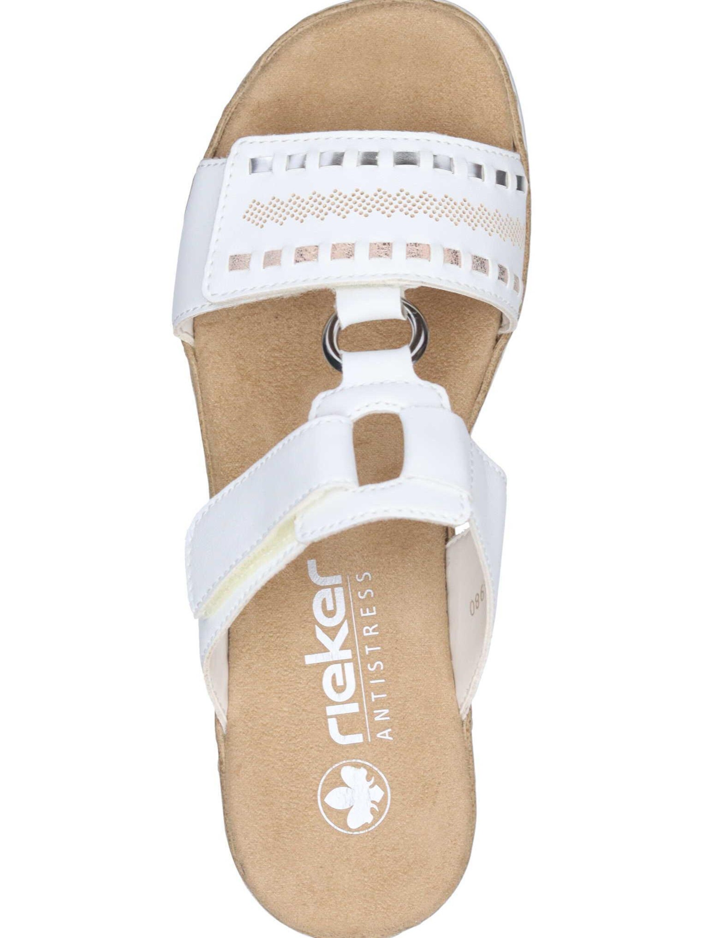 Rieker Mules in White
