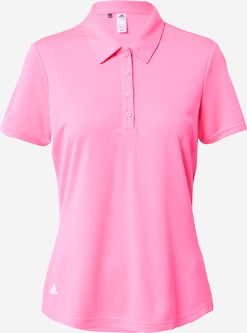 ADIDAS GOLF Performance Shirt in Pink: front