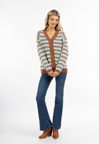 usha FESTIVAL Knit Cardigan in Mixed colors