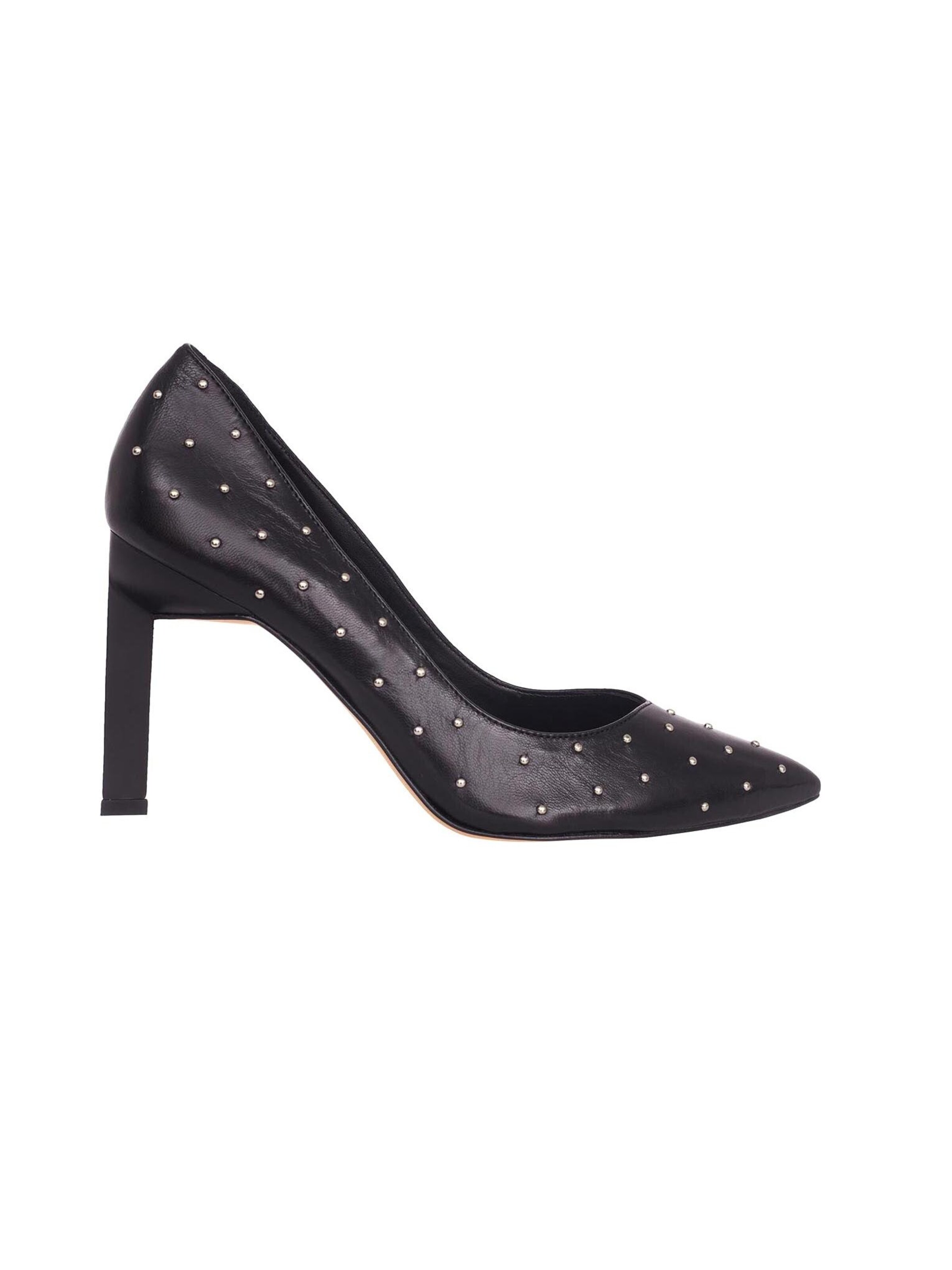 Mangara Atelier Pumps 'Escarpins Mangara Callisia en cuir noire' in de kleur Zwart, Productweergave
