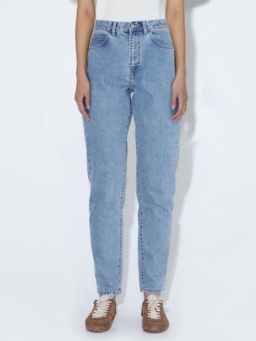 Dr. Denim Tapered Jeans 'Nora High Cropped' in Blue