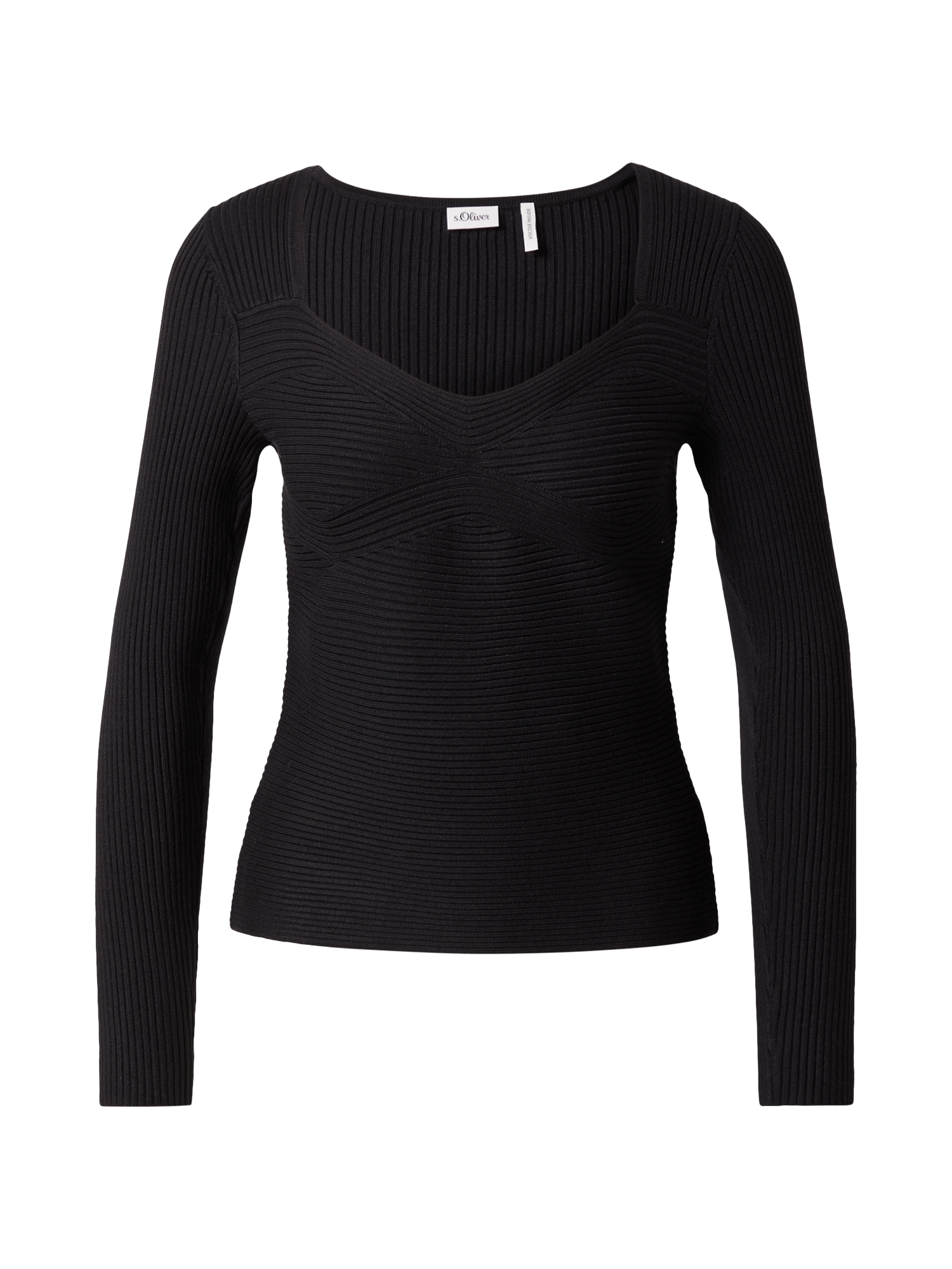 PROMO DmmlT s.Oliver BLACK LABEL Pullover in Nero PROMO DmmlT s.Oliver BLACK LABEL Pullover in Nero
