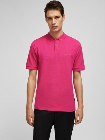 T-Shirt HECHTER PARIS en rose : devant