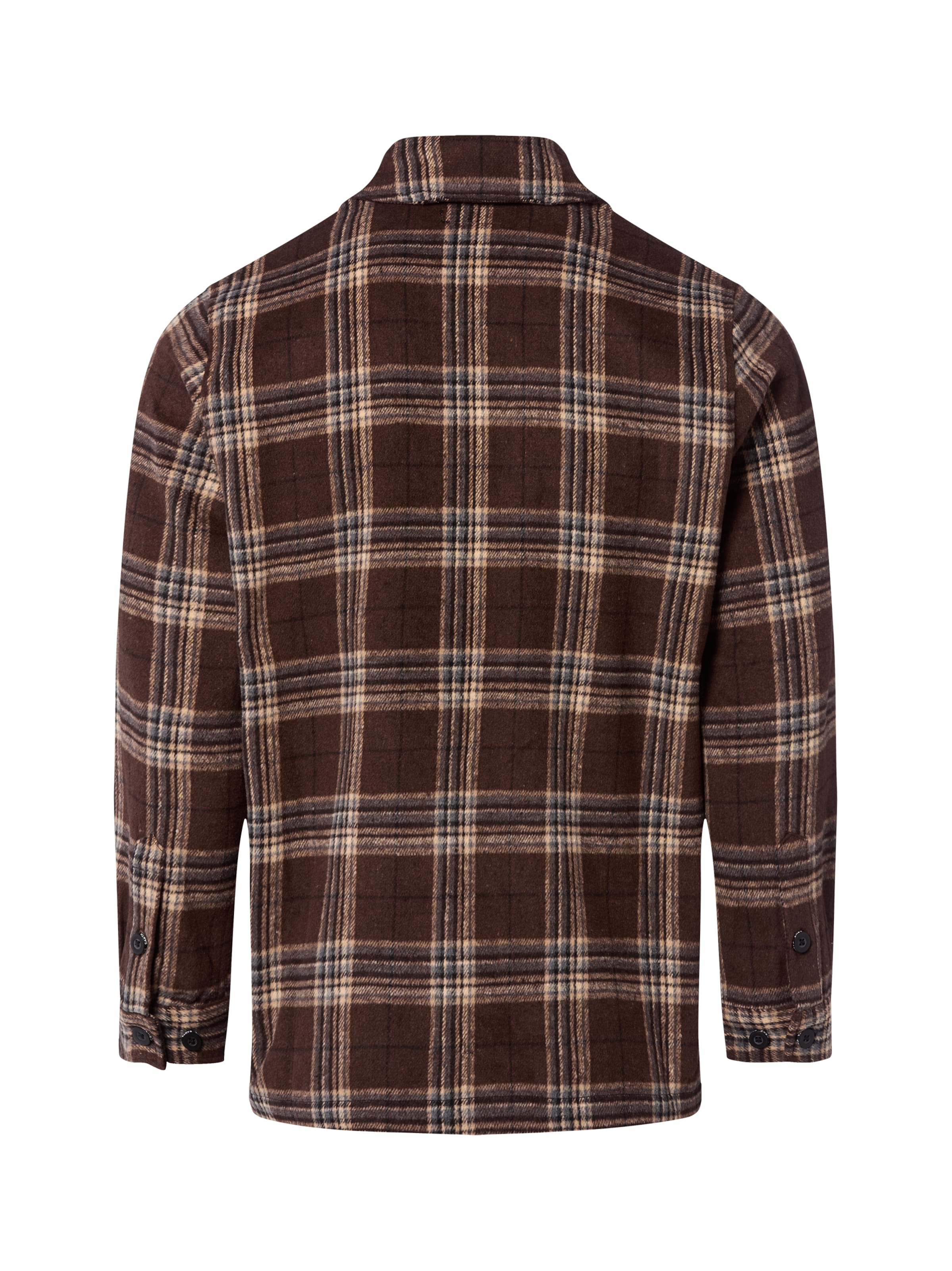 Coupe regular Chemise ' Lodge Shirt ' Santa Cruz en marron