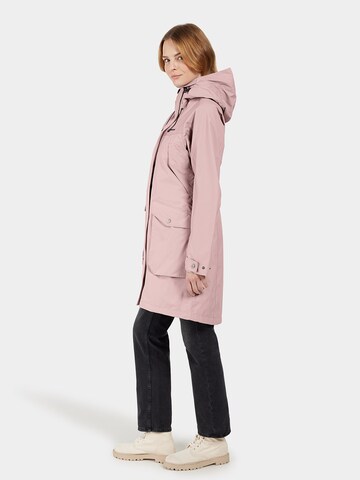 Didriksons Outdoorjas 'THELMA' in Roze