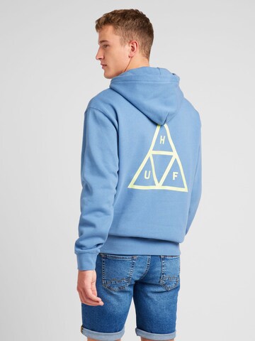 HUF Sweatshirt in Blue: front