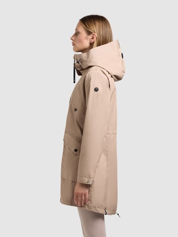 khujo Between-seasons coat 'AGEV' in Beige
