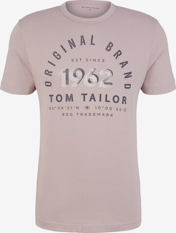 Maglietta di TOM TAILOR in rosa: frontale