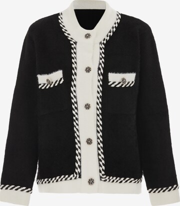 CHANI Knit Cardigan in Black: front