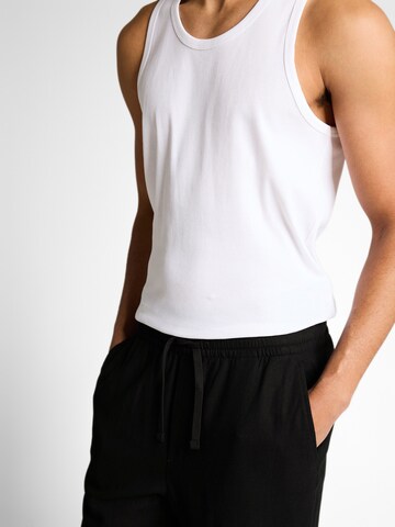 TOM TAILOR DENIM Loose fit Trousers in Black