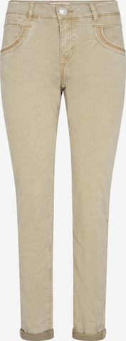 MOS MOSH Broek in Beige: voorkant