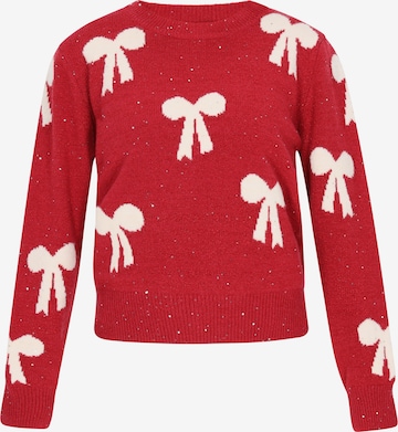 MYMO - Pullover em vermelho: frente