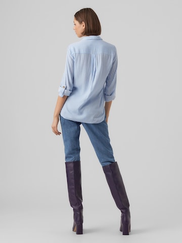 VERO MODA Bluse 'VMBumpy' in Weiß