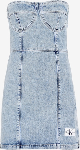 Robe Calvin Klein Jeans en bleu : devant