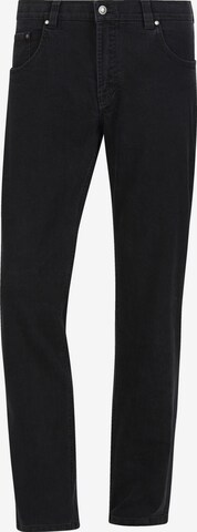 Jan Vanderstorm Loose fit Jeans ' Okko ' in Black: front