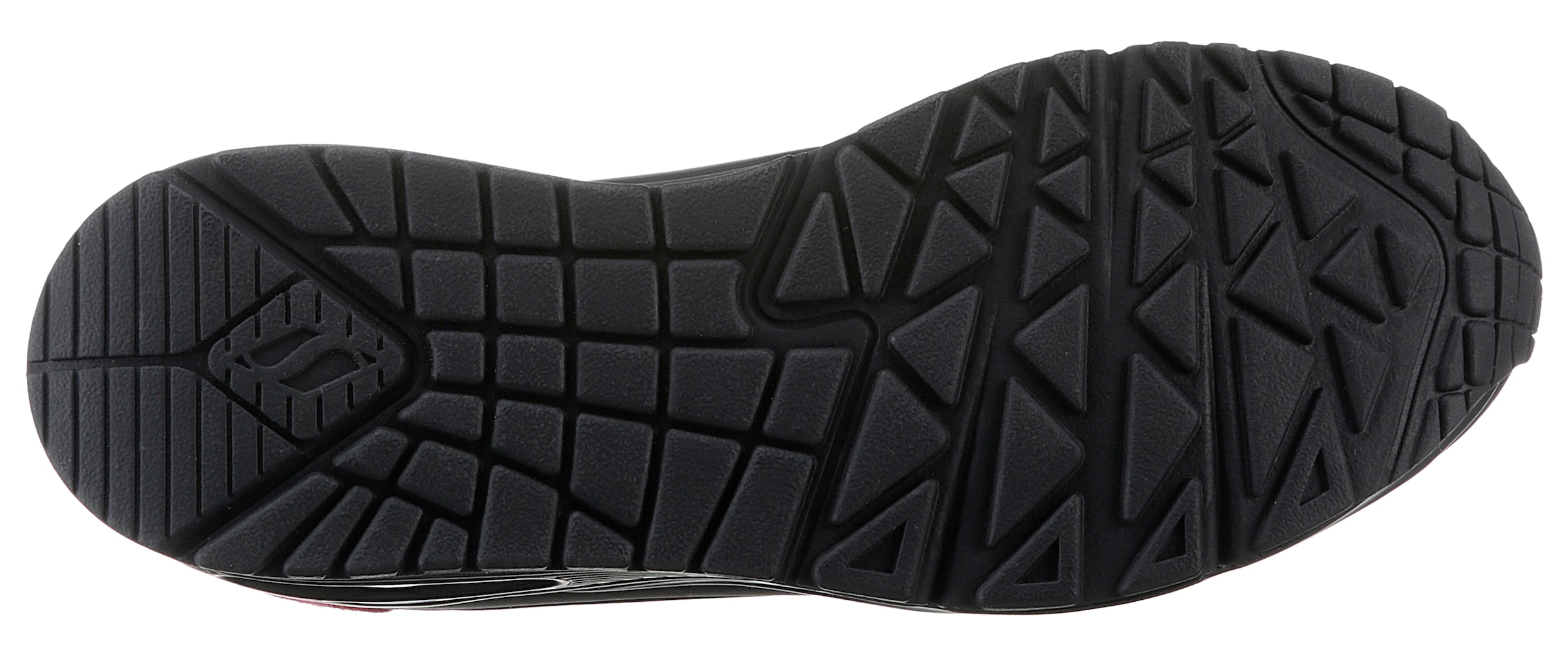 SKECHERS Σνίκερ χαμηλό 'Uno' σε μαύρο