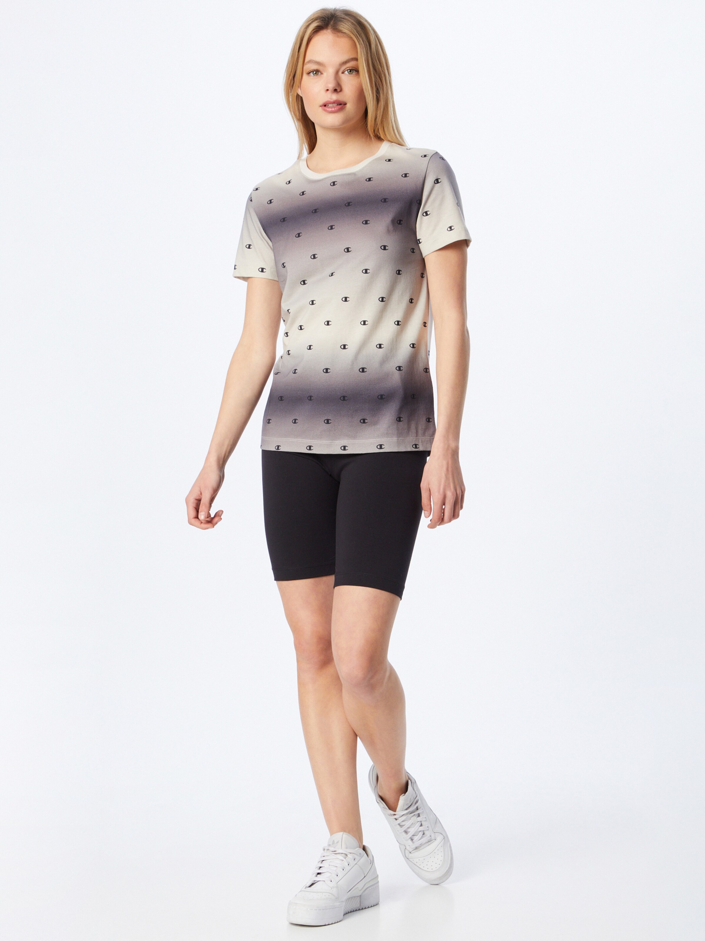 Frauen Shirts & Tops Champion Authentic Athletic Apparel T-Shirt in Beige - QI52624 Frauen Shirts & Tops Champion Authentic Athletic Apparel T-Shirt in Beige - QI52624