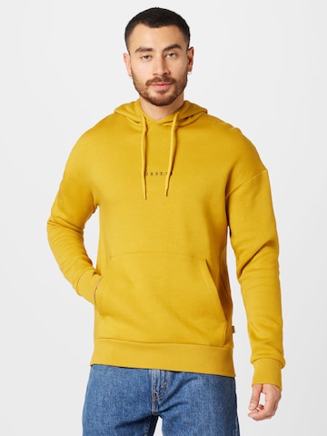 JACK & JONES Sweatshirt 'New State' in Yellow: front