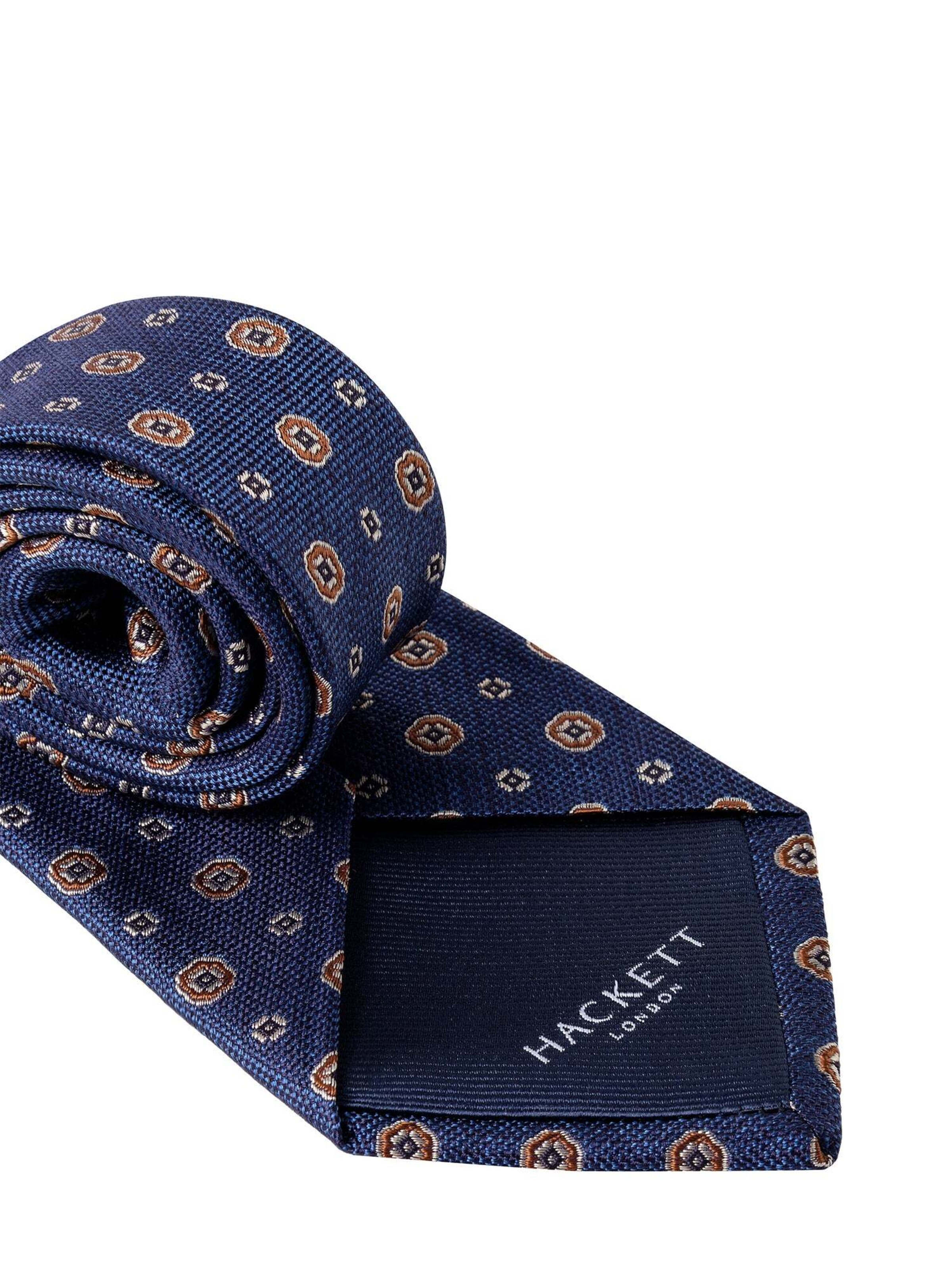 Hackett London Tie in Blue