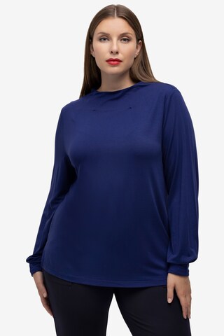 Ulla Popken Shirt in Blauw: voorkant