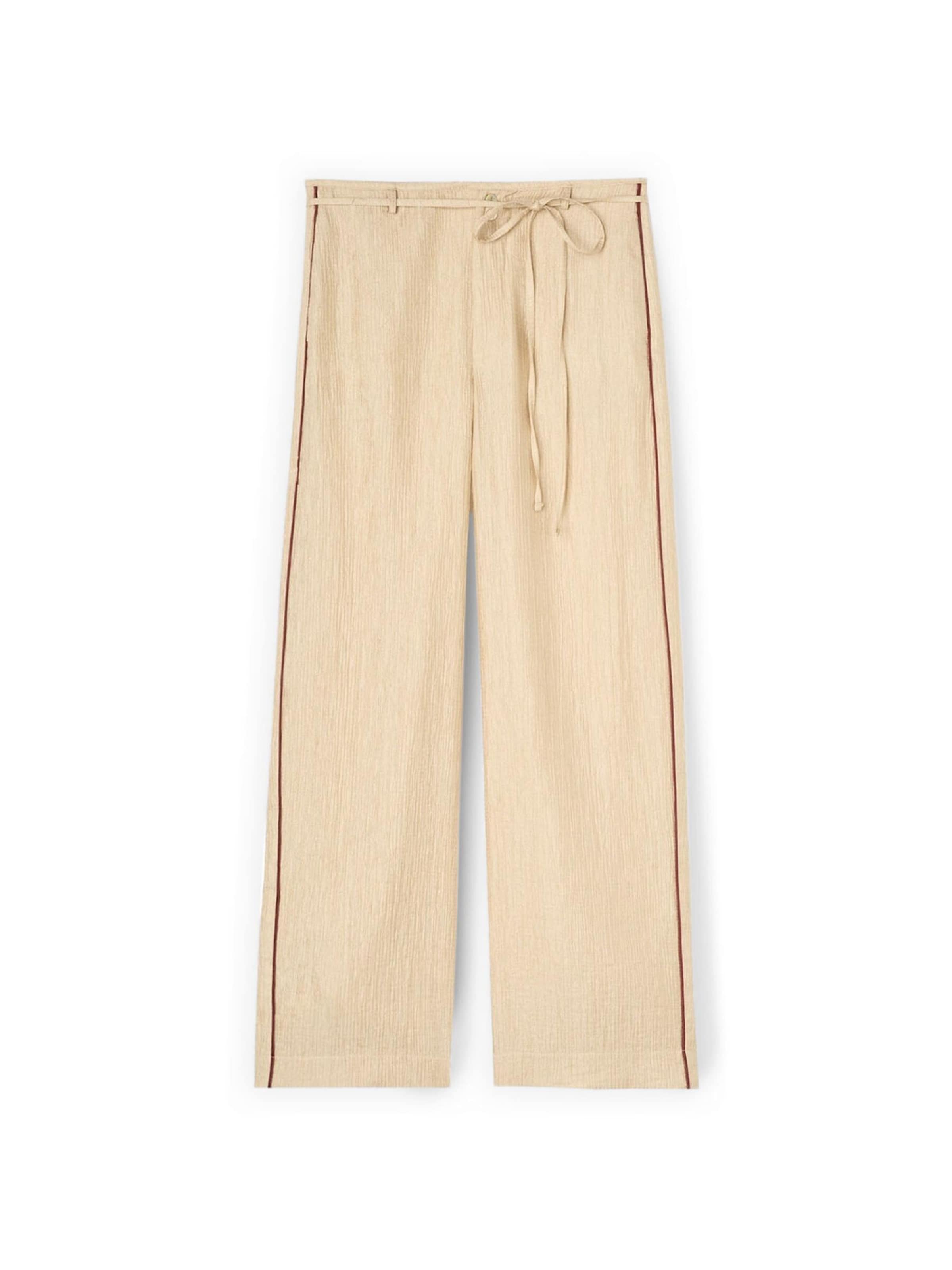 Wide leg Pantaloni di MOTIVI in beige: frontale