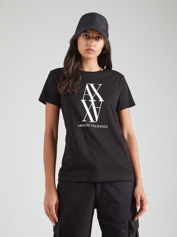 ARMANI EXCHANGE T-Shirt in Schwarz: Vorderseite