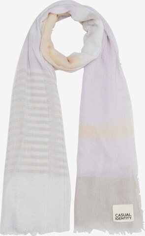 comma casual identity Scarf in White: front
