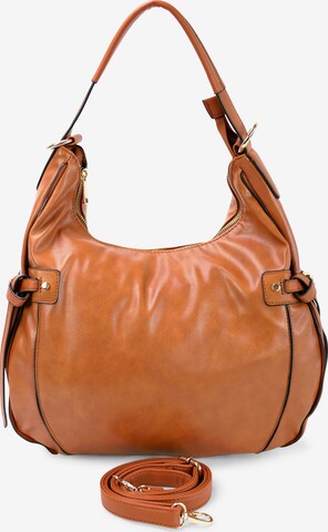 HARPA Shoulder Bag 'FILIPPA' in Brown: front