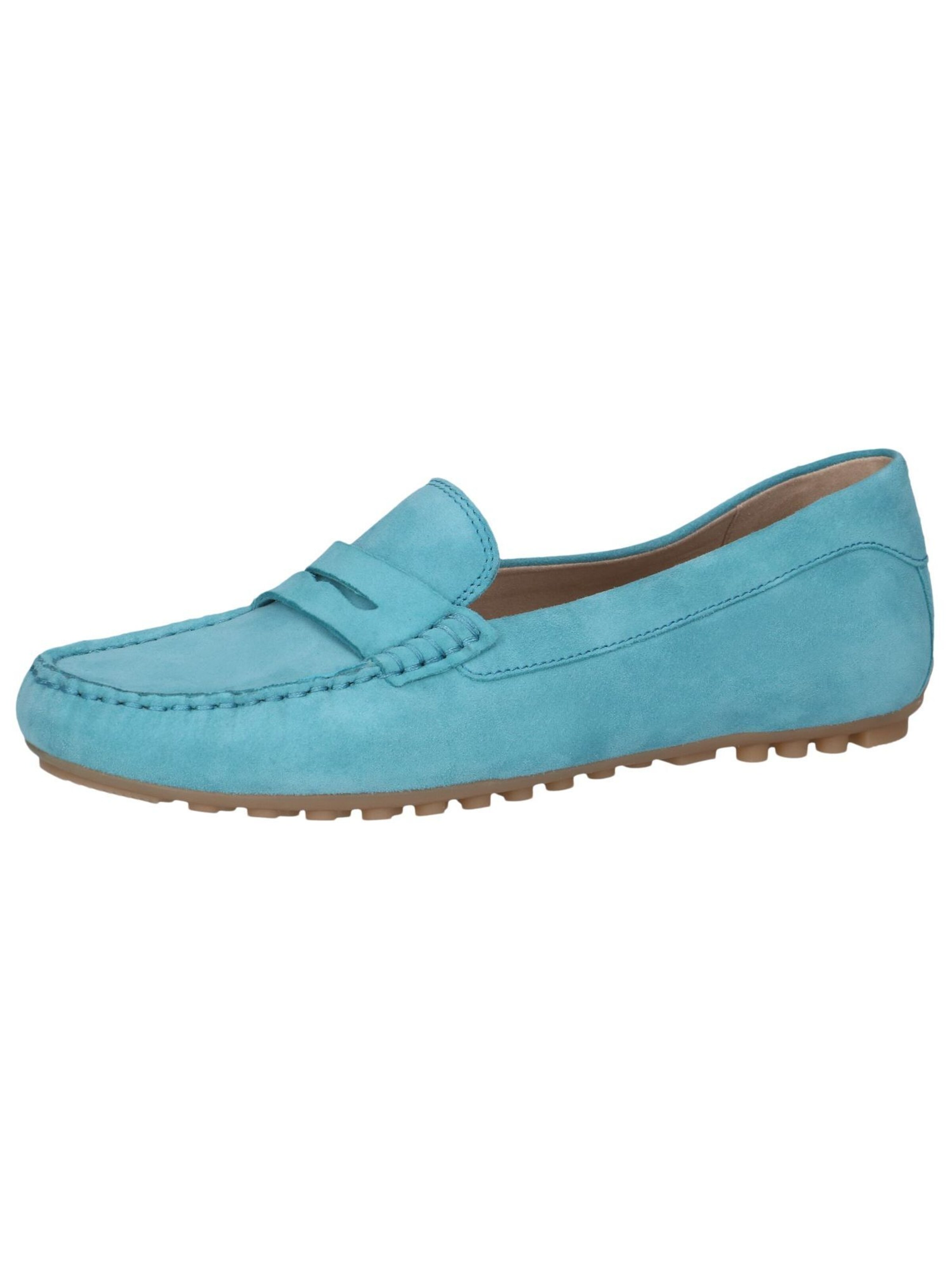 CAPRICE Mokkassin in Blau: Vorderseite