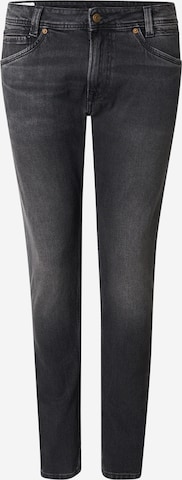 Coupe slim Jean 'SPIKE' Pepe Jeans en gris : devant