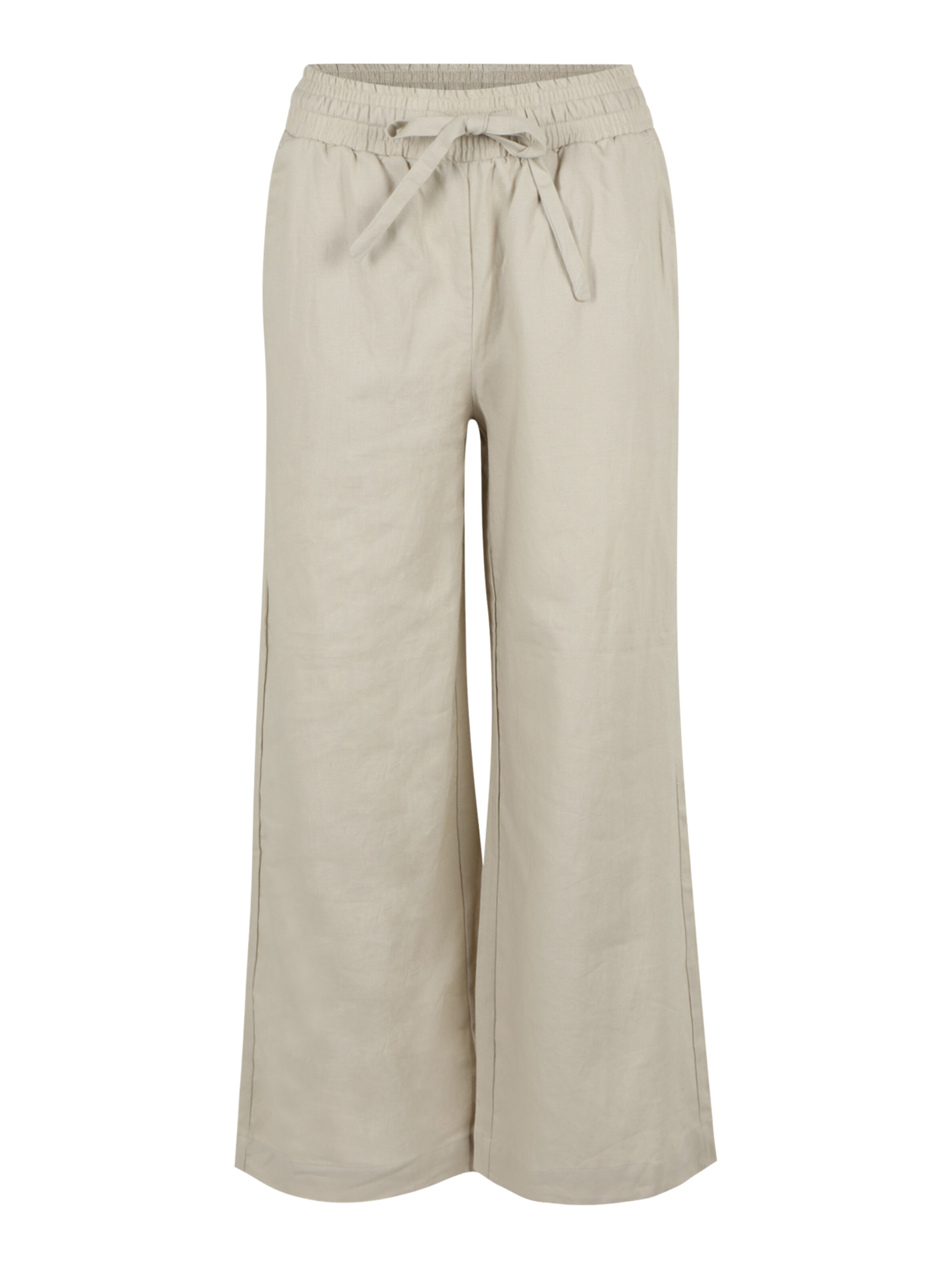 Soyaconcept - Pierna ancha Pantalón plisado 'Ina' en beige: frente
