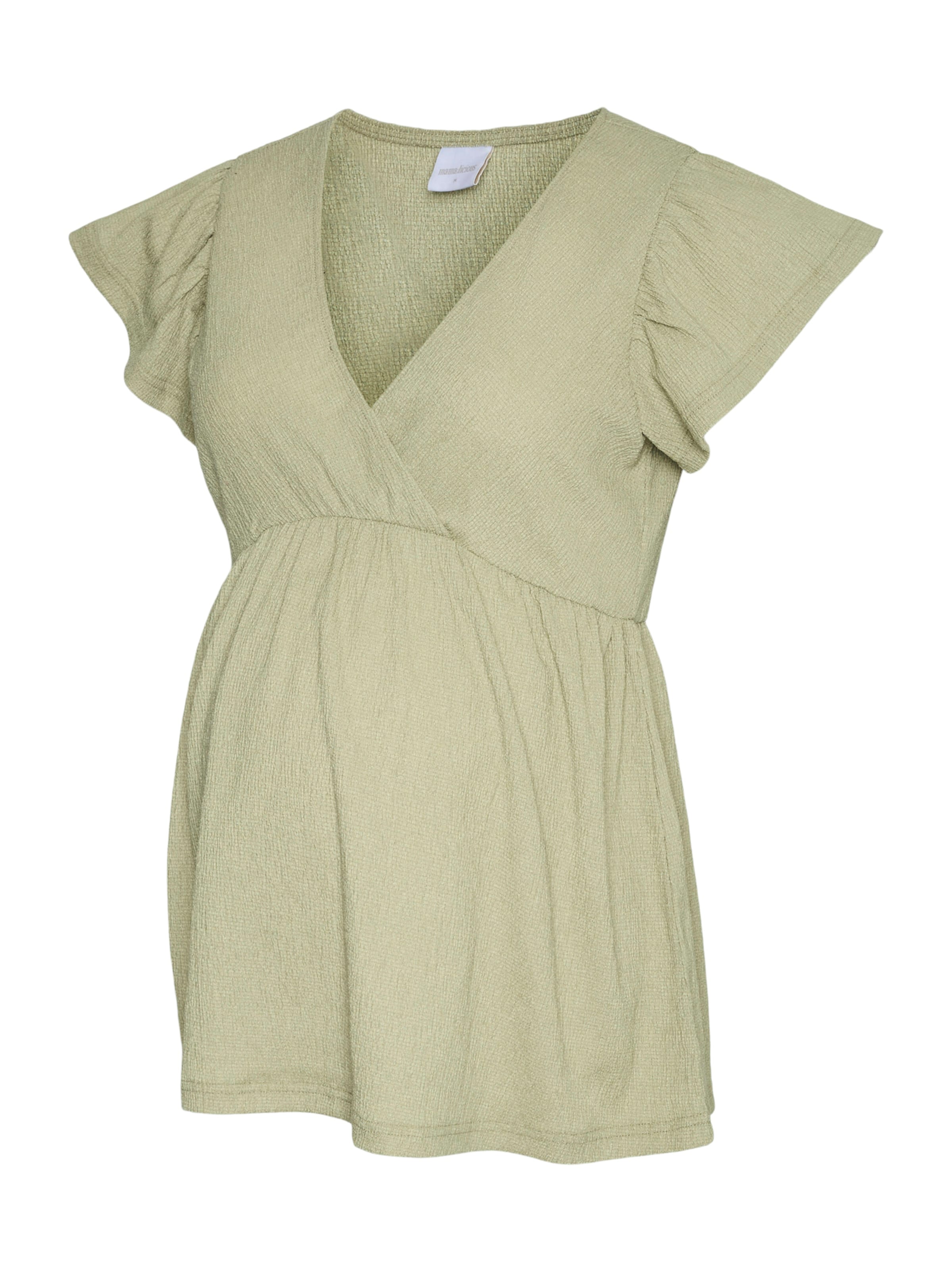 MAMALICIOUS Tričko 'MLCaileen Tess' - Zelená: predná strana