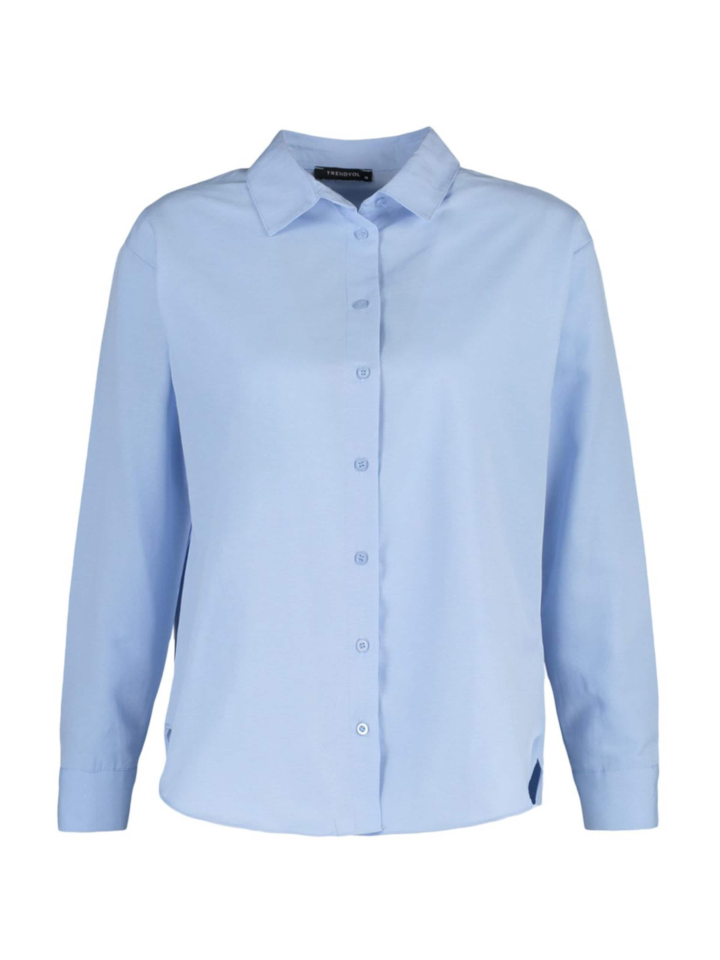 Chemisier Trendyol en bleu : devant