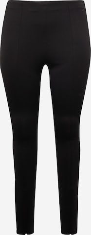 Calvin Klein Curve Skinny Legginsy w kolorze czarny: przód