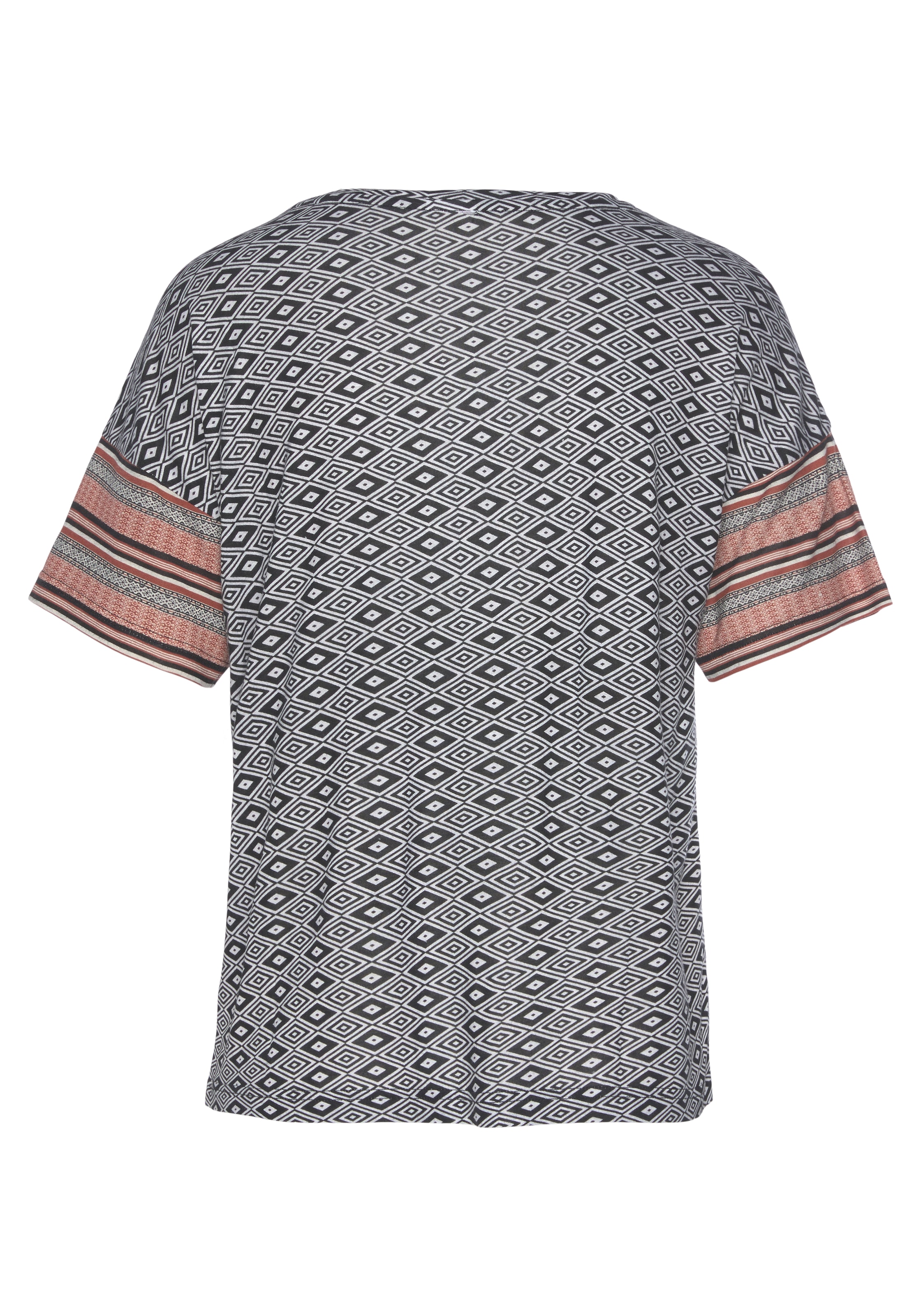 VIVANCE Μπλουζάκι ύπνου 'Dreams' σε μαύρο