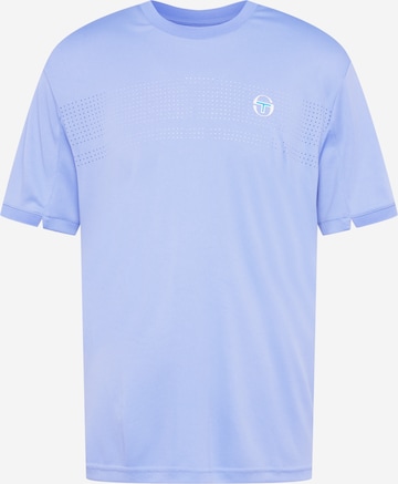 Sergio Tacchini Sportshirt 'YOUNG LINE' in Lila: predná strana