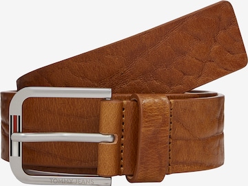 Tommy Jeans Ζώνη σε καφέ: μπροστά