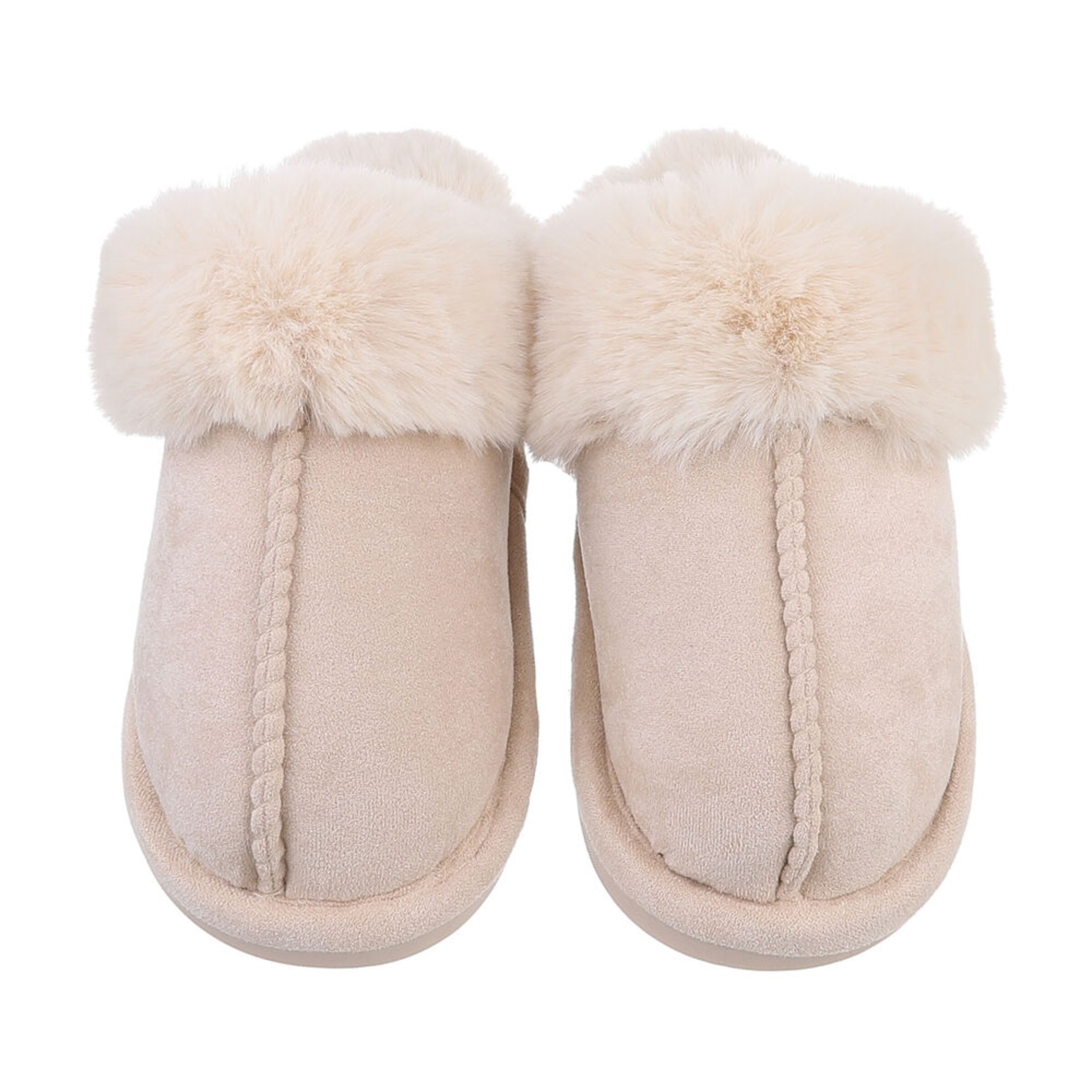 Ital-Design Slippers in Beige