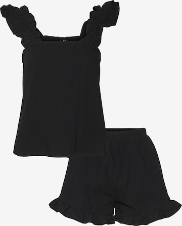 VERO MODA Pyjama 'Glory' in Schwarz: predná strana