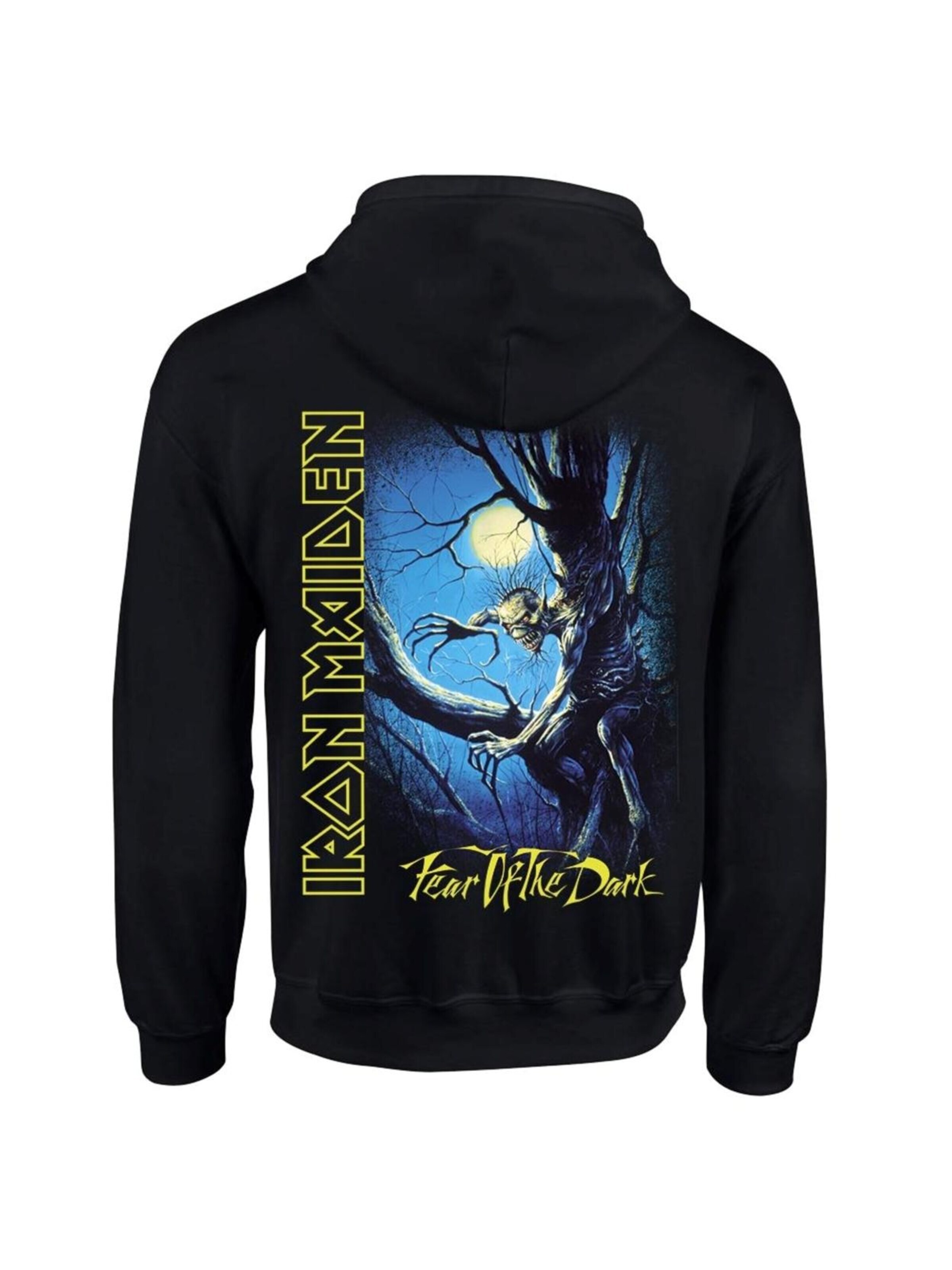 Iron Maiden Bluza rozpinana 'Fear Of The Dark' w kolorze czarny
