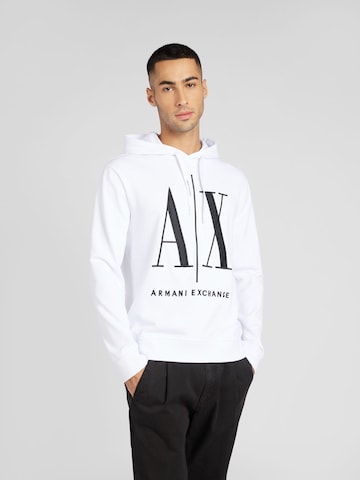 ARMANI EXCHANGE - Sweatshirt em branco: frente