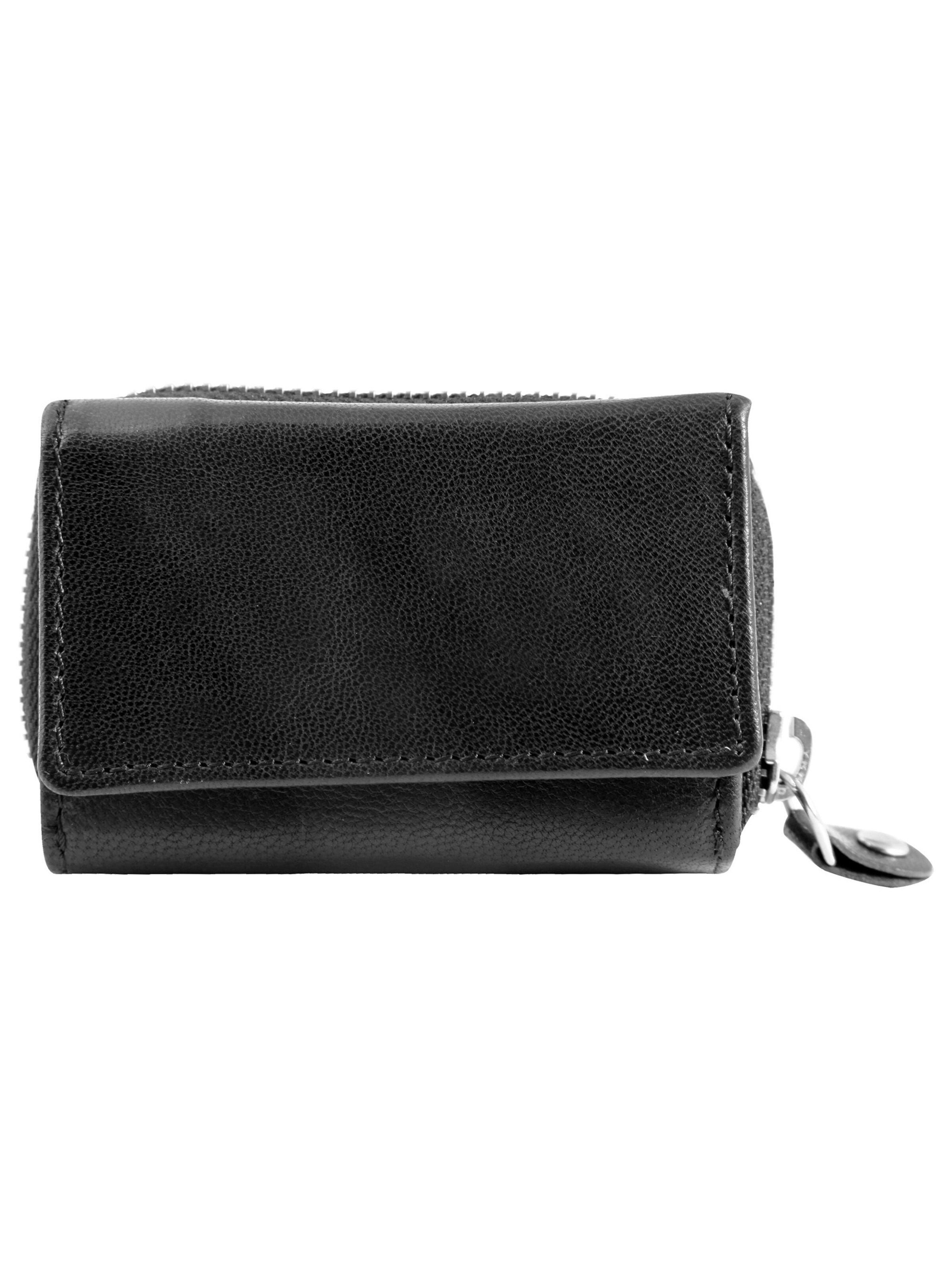 JUST Wallet 'RFID-Schutz' in Black: front