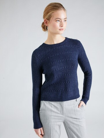 Pull-over 'KATIA' ONLY en bleu : devant