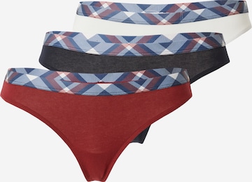 Tommy Hilfiger Underwear Thong in Red: front