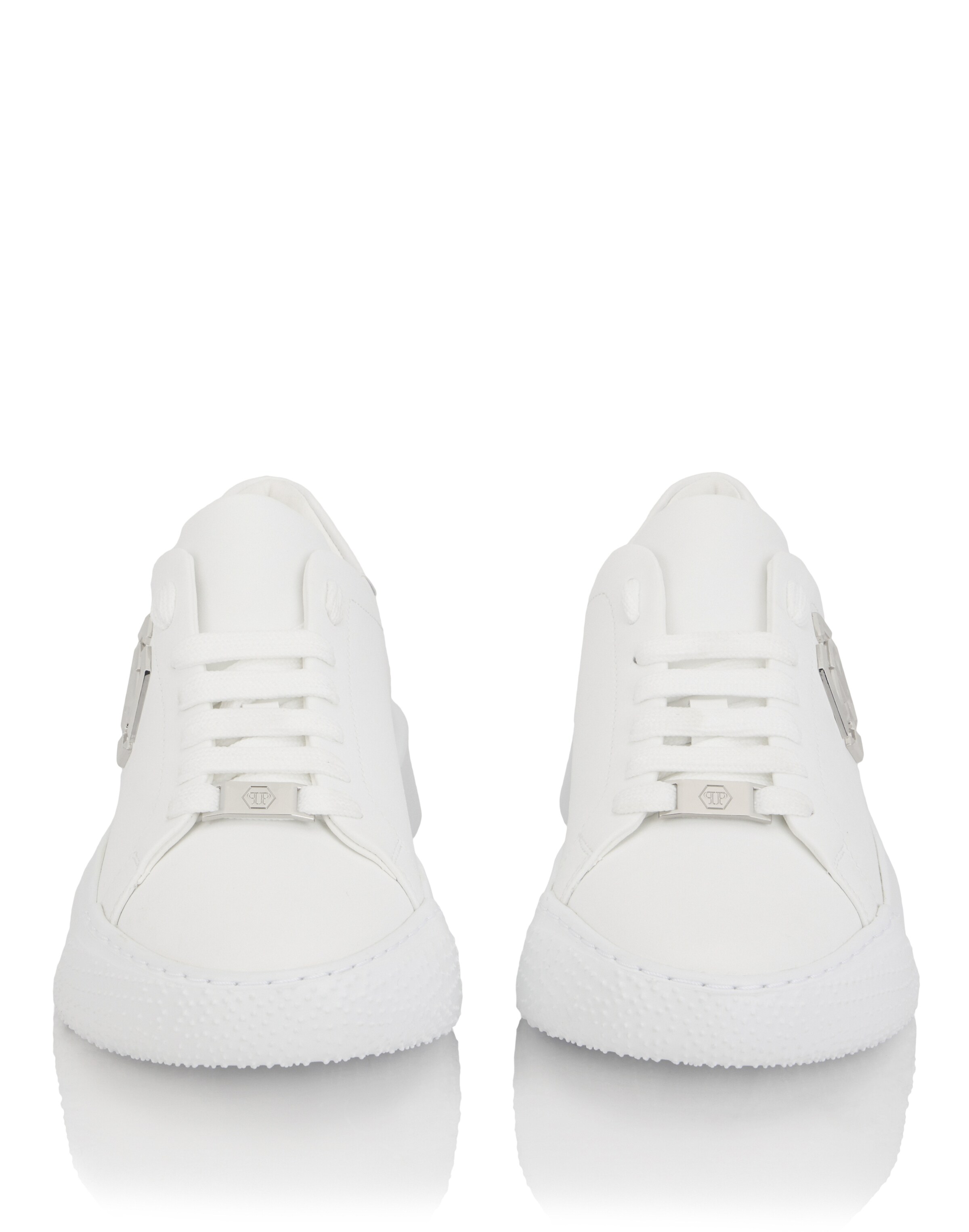 Sneaker bassa di Philipp Plein in bianco
