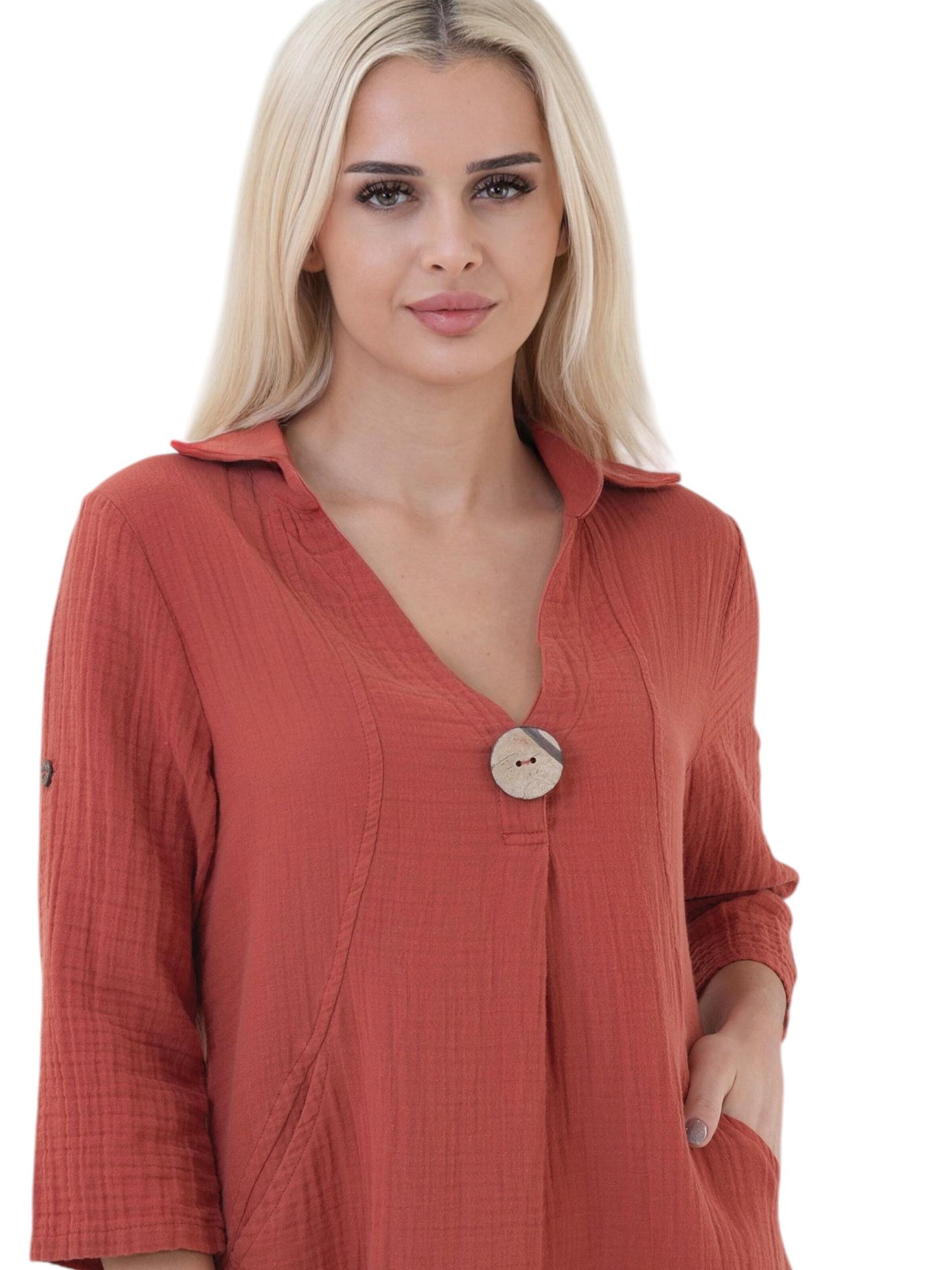 Robe d’été 'LUMA' WENOR en rouge