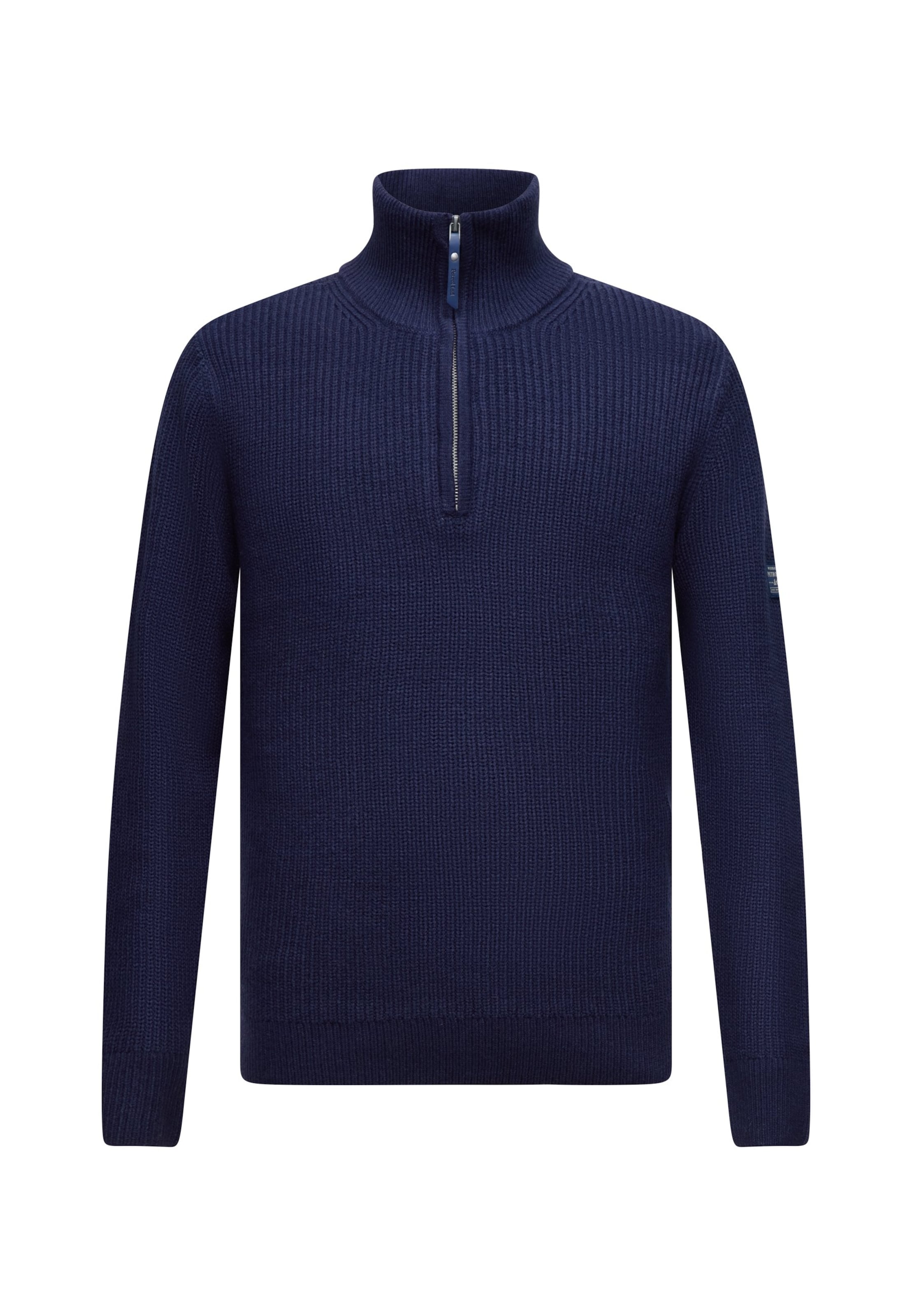 Petrol Industries Sweater in Blue: front