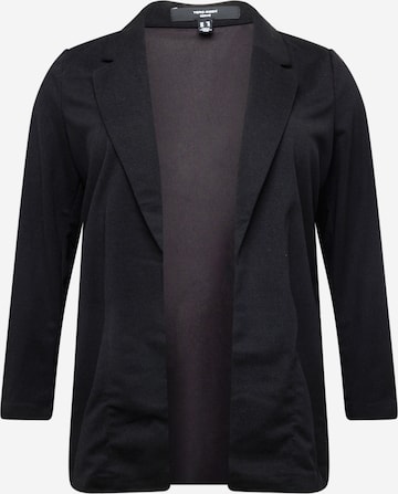 Blazer di Vero Moda Curve in nero: frontale